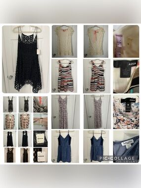 Women’s 9 Designer Dress Lot-Size Medium